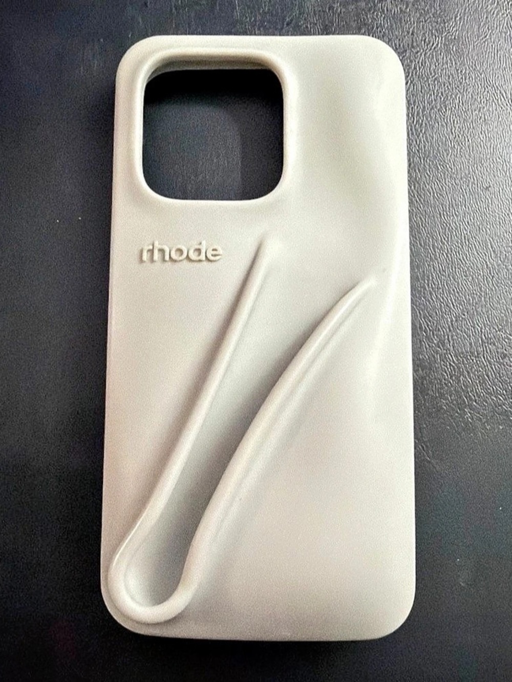 rhode Lip Case Cream iPhone 15 Pro Case - Authentic